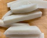 食べられる紫陽花！アボガドとかまぼこご飯作り方3写真