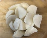 レンジで時短　サバ缶と大根でカレー炒め作り方3写真