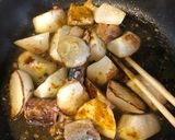 レンジで時短　サバ缶と大根でカレー炒め作り方6写真