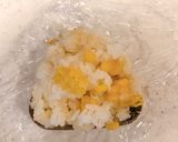 余ったとうもろこしで、コーンおにぎり作り方3写真