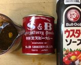★お弁当に★豚肉のウスター＆カレー粉炒め作り方3写真