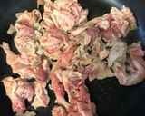 ★お弁当に★豚肉のウスター＆カレー粉炒め作り方4写真