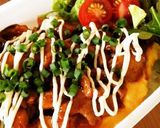 照焼きチキンdeごちサラダ♡作り方4写真