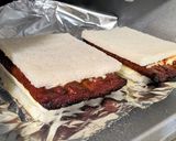 本物そっくりうな蒲とチーズのサンドイッチ作り方5写真