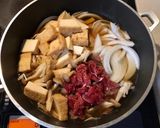 厚揚げと牛肉の甘辛煮作り方2写真