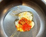 ピリ辛☆にんにく味噌炒飯作り方1写真