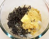 バター香る☆おにぎり(塩こんぶ・チーズ)作り方1写真