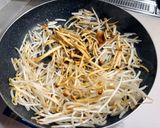 節約＆大満足！絹厚揚げにエノキともやし餡かけ作り方5写真