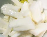 レンジ長芋とズッキーニの梅肉浅漬け作り方5写真