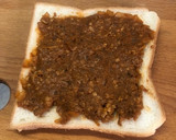 前日の残りのキーマカレーサンドの作り方作り方1写真