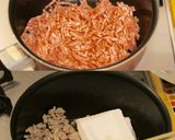 焼肉のタレで簡単旨っ♪豚挽肉とオクラ丼作り方3写真