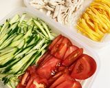 つるっと♡冷やし中華作り方1写真