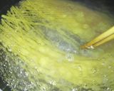 セロリ&ちりめんのパスタ作り方4写真