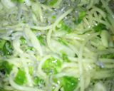 セロリ&ちりめんのパスタ作り方6写真