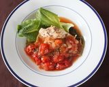 ヘルシー!鶏むね肉のトマトソース掛け作り方7写真