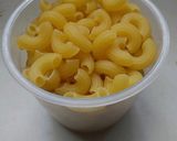 レンジで簡単♡マカロニの茹で方作り方1写真