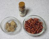 皮ごと落花生の黒糖煮♪作り方1写真