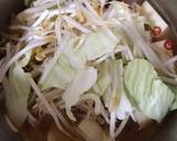 豆腐ともやしの味噌ラーメン風スープ作り方3写真