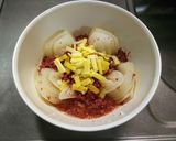 丸ごと玉ネギとコンビーフのレンジ蒸し作り方3写真