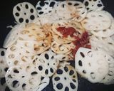 デパ地下★レンコン梅金平★お弁当★常備菜作り方4写真