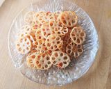 デパ地下★レンコン梅金平★お弁当★常備菜作り方5写真
