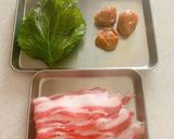 豚肉の梅しそ巻き巻き作り方1写真
