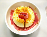 丸ごと玉ネギとベーコンのレンジ蒸し作り方2写真