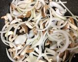しいたけと玉ねぎ入り生姜焼き作り方4写真