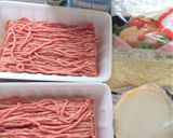 玉ねぎごろごろの！なんちゃってハンバーグ作り方1写真