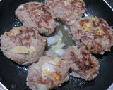 玉ねぎごろごろの！なんちゃってハンバーグ作り方8写真