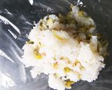 ネギ明太おにぎり作り方4写真