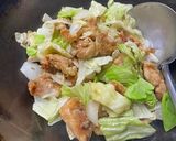 賄い！鶏もも肉とトマトのバジルチーズ炒め作り方4写真
