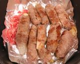 レタスと山芋の牛肉巻き、オイスター炒め作り方8写真