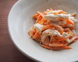 人参とむね肉のマヨわさびサラダ♪作り方6写真
