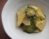 じゃが芋・胡瓜のごま和え♪作り方5写真