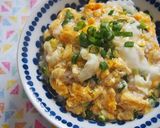 あんかけ卵丼♪ねぎをたっぷり入れて♪作り方5写真
