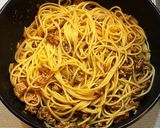 茄子の和風ミートパスタ作り方5写真