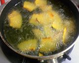 夏野菜と豚肉の揚げ浸し甘酢味作り方5写真