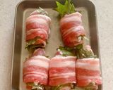 豚肉の梅しそ巻き巻き作り方4写真