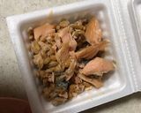 納豆と鮭の生姜煮のご飯作り方2写真