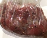 炒チャオレタスと牛肉の梅酒炒め作り方2写真