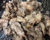 炒チャオレタスと牛肉の梅酒炒め作り方4写真