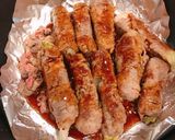 レタスと山芋の牛肉巻き、オイスター炒め作り方9写真