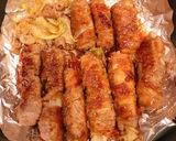 レタスと山芋の牛肉巻き、オイスター炒め作り方10写真
