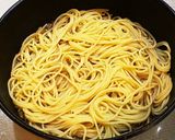 ツナとエリンギの岩海苔パスタ作り方3写真