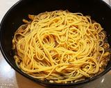 ツナとエリンギの岩海苔パスタ作り方4写真