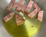 ベーコンと茄子のトマトソースパスタ作り方4写真