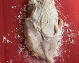 ときめくレシピ♡ふわっふわ鶏むねオムレツ作り方1写真