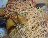 ベーコンと茄子のトマトソースパスタ作り方9写真