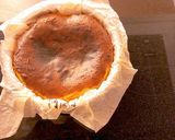 混ぜるだけのバスクチーズケーキ作り方8写真